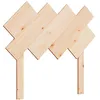 Image de vidaXL Tête de Lit Meuble de Chambre à Coucher Accessoire de Lit Simple Tête de Cadre de Lit Intérieur 92x3x81 cm Bois Massif de Pin