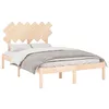Image de vidaXL Cadre de lit sans Matelas 120x190 cm Bois Massif