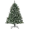 Image de Sapin de Noël Artificiel avec Support 150 cm PVC