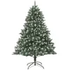 Image de vidaXL Sapin de Noël Artificiel avec Support Arbre de Noël Décoration de Vacances Ornement de Noël Décoration de Fête Salon Intérieur 240 cm PVC