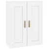 Image de Armoire murale blanc 69,5x32,5x90 cm bois d ingénierie