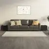 Image de vidaXL Tables basses avec pieds en métal 2 pcs Noir 50x50x40 cm