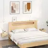 Image de vidaXL Tables de chevet murales 2 pcs chêne sonoma 35x35x20 cm