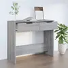 Image de vidaXL Table console Sonoma gris 90x36x75 cm Bois d'ingénierie