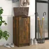 Image de vidaXL Armoire à chaussures Chêne fumé 30x35x70 cm Bois d'ingénierie