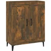 Image de Buffet chêne fumé 69,5x34x90 cm bois d ingénierie