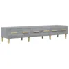 Image de vidaXL Meuble TV Centre de Divertissement Armoire Basse Meuble Stéréo Salle de Séjour Salon Intérieur Sonoma Gris 150x34,5x30 cm Bois d'Ingénierie