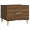 Image de vidaXL Table Basse Chêne Marron 50x50x40 cm Bois d'ingénierie