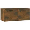 Image de vidaXL Armadietto a Muro Rovere Fumo 80x35x36,5cm in Legno Multistrato