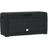 Image de vidaXL Boîte de Stockage Jardin Anthracite 119x48x60 cm Polypropylène