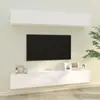 Image de vidaXL Meubles TV muraux 4 pcs blanc 100x30x30 cm