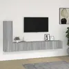 Image de vidaXL Ensemble de meubles TV 3 pcs Sonoma gris Bois d'ingénierie
