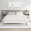 Image de vidaXL Tête de lit avec armoires sonoma gris Bois d'ingénierie