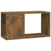 Image de Meuble TV Chêne fumé 60x24x32 cm Bois d ingénierie