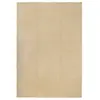 Image de vidaXL Tapis rectangulaire Naturel 160x230 cm Coton