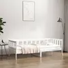 Image de vidaXL Lit de jour sans matelas blanc 90x190 cm bois de pin massif