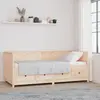 Image de vidaXL Lit de jour sans matelas 80x200 cm bois de pin massif