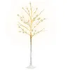 Image de Bouleau blanc à LED 72 LED Blanc chaud 150 cm