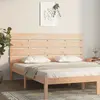 Image de vidaXL Tête de lit 120x3x80 cm Bois massif de pin
