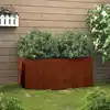 Image de vidaXL Jardinière 62x40x39 cm acier corten