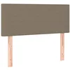 Image de Tête de lit Taupe 90x5x78 88 cm Tissu
