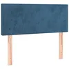 Image de Tête de lit Bleu foncé 90x5x78 88 cm Velours