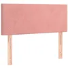 Image de Tête de lit Rose 100x5x78 88 cm Velours