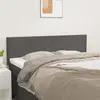 Image de vidaXL Têtes de lit 2 pcs Gris 72x5x78/88 cm Similicuir