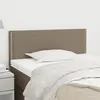 Image de vidaXL Tête de lit Taupe 90x5x78/88 cm Tissu