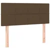 Image de Tête de lit Marron Foncé 80x5x78 88 cm Tissu