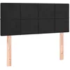 Image de Tête de lit Noir 80x5x78 88 cm Velours