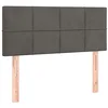 Image de Tête de lit Gris foncé 90x5x78 88 cm Velours