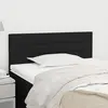 Image de vidaXL Tête de lit Noir 90x5x78/88 cm Tissu