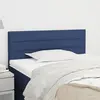 Image de vidaXL Tête de lit Bleu 90x5x78/88 cm Tissu