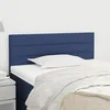 Image de vidaXL Tête de lit en tissu Bleu 100 x 5 x 78/88 cm
