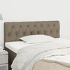 Image de Tête de lit Taupe 90x7x78 88 cm Tissu