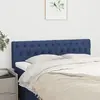 Image de vidaXL Têtes de lit 2 pcs Bleu 80x7x78/88 cm Tissu