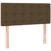 Image de Tête de lit Marron Foncé 80x5x78 88 cm Tissu