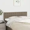 Image de vidaXL Têtes de lit 2 pcs Taupe 72x5x78/88 cm Tissu