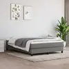 Image de vidaXL Matelas de lit à ressorts ensachés fermeté moyenne Gris foncé 140x200x20 cm