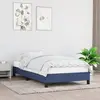 Image de vidaXL Cadre de lit sans matelas bleu 80x200 cm tissu