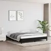 Image de vidaXL Cadre de lit sans matelas noir 180x200 cm tissu