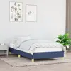 Image de vidaXL Cadre de lit sans matelas bleu 90x190 cm tissu