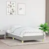 Image de vidaXL Cadre de lit sans matelas gris clair 90x200 cm tissu