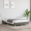 Image de vidaXL Cadre de lit sans matelas gris foncé 120x200 cm tissu