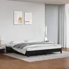 Image de vidaXL Cadre de lit sans matelas noir 180x200 cm similicuir