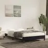 Image de vidaXL Cadre de lit sans matelas noir 120x200 cm velours