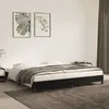 Image de vidaXL Cadre de lit sans matelas noir 200x200 cm velours