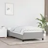 Image de vidaXL Cadre de lit sans matelas gris clair 90x200 cm tissu