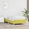 Image de vidaXL Cadre de lit sans matelas vert 90x200 cm tissu